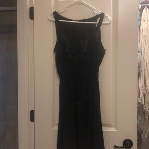 Sheer little black dress